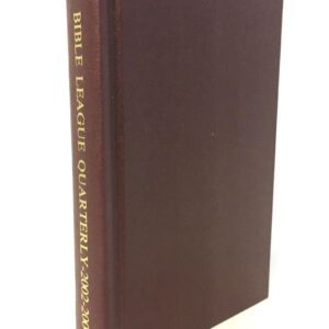Bible League Quarterly 2002-2004